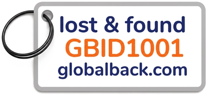 GLOBALBACK-ID Anhänger – lost & found